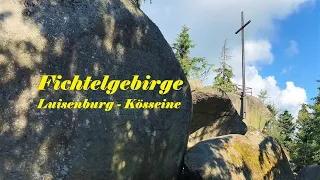 Die schönste Wanderung im Fichtelgebirge. Luisenburg - Kösseine