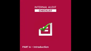 Internal Audit Checklist - Part A - Introduction