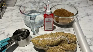 How to prepare my micro pellets at home in the winter.