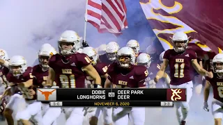 Deer Park Football vs Dobie - Game Highlights 11/6/20