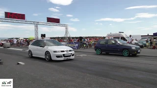 Seat Leon Cupra vs Renault Clio Drag race🚦🚗💥💨💥💨 4K UHD