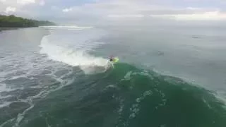Drone surfing worlds 2nd longest point break