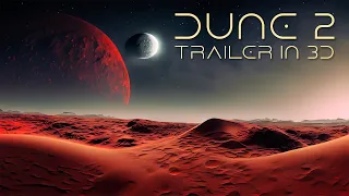 DUNE 2 TRAILER IN 3D HALF SBS 4K - STEREOSCOPIC 2D TO 3D CONVERSION