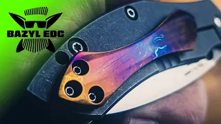 Jak zrobić tytanowy klips z "toksyczną" anodyzacją - Spyderco Myrtle | WARSZTAT #4