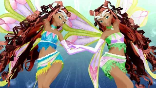 [MMD] Aisha/Layla Enchantix (Green and Blue)