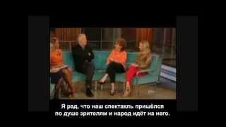 Алан Рикман на программе The View 28.02.2012