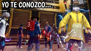 ESTE JUGADOR HUYO AL VERME EN LA MISMA PARTIDA USANDO EL PRECISO EN MIRA EN FREE FIRE MAX / REACCION