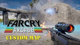 FarCry Arcade - Custom Map:  Stormy Island Rescue - FarCry 5 (4K 60fps)