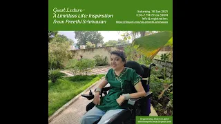 A Limitless Life: Inspiration from Preethi Srinivasan, a disability rights activist