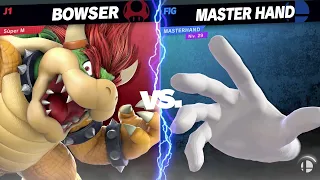 Working Master Hand amiibo! (Super Smash Bros. Ultimate Mod)