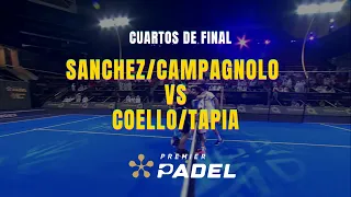 CUARTOS DE FINAL (Sánchez/Campagnolo VS Coello/Tapia) en el QATAR MAJOR