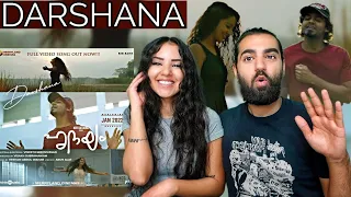 🇮🇳 REACTING TO DARSHANA! Soooo cute 🥰 | Darshana - Official Video Song - Hridayam (REACTION)
