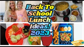 Back To School Lunch Ideas 2023! New//Lindsaychristine Vlogs