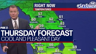 Tampa weather | April 4, 2024 | many cool days ahead after front
