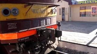 «ЧС4Т-621 смена тяга на станции Балезино»