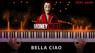 Bella Ciao - Hard piano Cover || La Casa de Papel/Money Heist (Sheet Music)