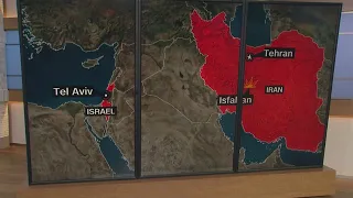 Israeli missiles strike Iran, U.S. officials confirm to CBS News