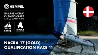 Full Nacra 17 Gold Fleet Qualification Race 11 | Aarhus 2018