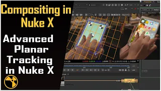 NUKE - Advanced Planar Tracking in Nuke || Screen Replacement || Advanced Tracking in Nuke