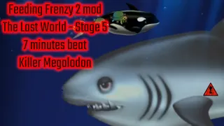Feeding Frenzy 2 mod The Last World - 7 minutes to beat Killer Megalodon  in Stage 5