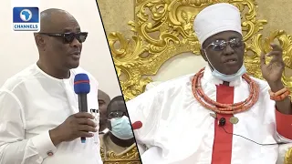 {FULL VIDEO} 2023 Presidency: Wike Consults Oba Of Benin