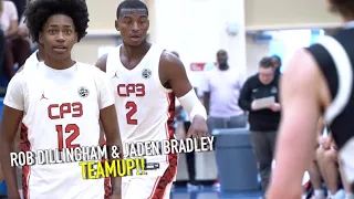 Rob Dillingham & Jaden Bradley Teamed Up To GET STRAIGHT BUCKETS!! Team CP3 Goes Off! Full Game