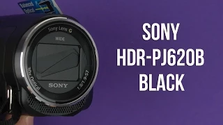 Распаковка Sony HDR-PJ620B Black