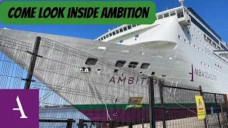 Ambassador Ambition Ship Tour whilst docked in Liverpool