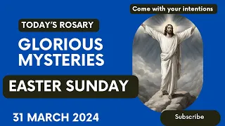 HOLY ROSARY FOR EASTER SUNDAY 🙏Today’s rosary MARCH 31, 2024| -Daily Rosary Glorious Mysteries