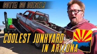 You Won't Believe What I Found At This Secret Junkyard In Arizona!!