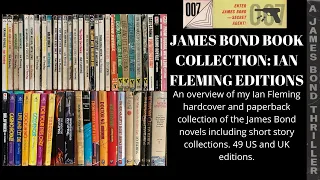 James Bond Book Collection: Ian Fleming Editions