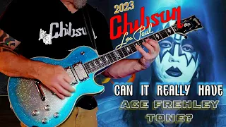 🎸 Chibson Ace Frehley Les Paul Unleashed! Can it Recreate the Iconic "Cold Gin" Tone 🤘