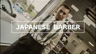 Barber Cinematic B-roll// Sony A7Ⅲ - JAPANESE BARBER -