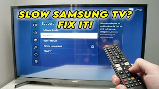 How to Fix Slow Samsung Smart TV (Laggy and Non Responsive)