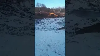 Копаем пруд. Спустя 15 дней.....Digging a pond. After 15 days