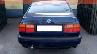 Volkswagen Vento 1.9 turbo diesel hátsó sportkipufogó közepes hangzással