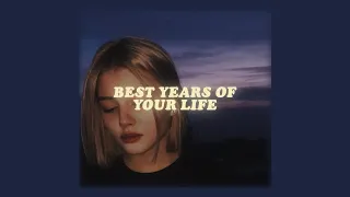 songs for when you realise you're missing the "best" years of your life