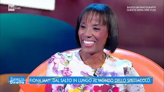 Fiona May: dal salto in lungo al mondo dello spettacolo - Estate in diretta - 01/09/2022