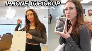 Picking Up The New iPhone 15 Pro Max | Apple Store Vlog