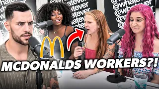 She MAKES FUN Of Mcdonalds Workers But CHAD Advocates For Them!