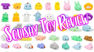 YIHONG 72 Pcs Kawaii Squishies Mochi Squishy Toys for Kids | Review | 4K