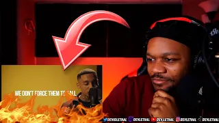 Fredo SPITTIN PAIN! // AMERICAN REACTS TO UK RAPPERS Fredo - Daily Duppy | GRM Daily Reaction