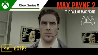 MAX PAYNE 2 - Xbox Series X 4K 60FPS - Gameplay - FPS BOOST ON