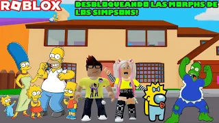 Desbloqueando Las Morphs Mas Épicas De Los Simpson En Roblox! #1😃😮