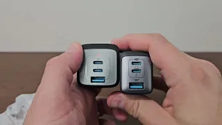 Anker Prime 100w and 67w Wall charger unboxing and comparison