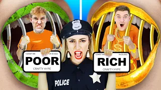 RICH VS POOR PRISONERS IN JAIL | RICH PRISONER AND BROKE PRISONER FUNNY SITUATIONS