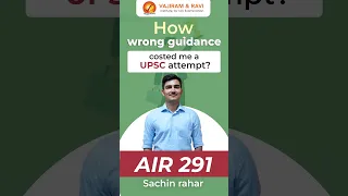 Sachin Rahar, AIR 291 How wrong guidance costed me a UPSC attempt?