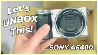 Unboxing the Sony A6400 SILVER 2022