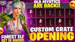 CUSTOM CRATE OPENING ❤️|  OLD MYTHICS ARE BACK  |  PUBGM | RAMISH 2OP.