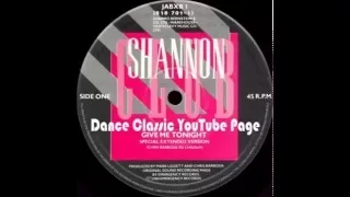 Shannon - Give Me Tonight (Special Extended Version)